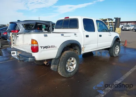 2002 Toyota Tacoma Base V6 из США, поврежденный, VIN 5TEHN72N22Z113019